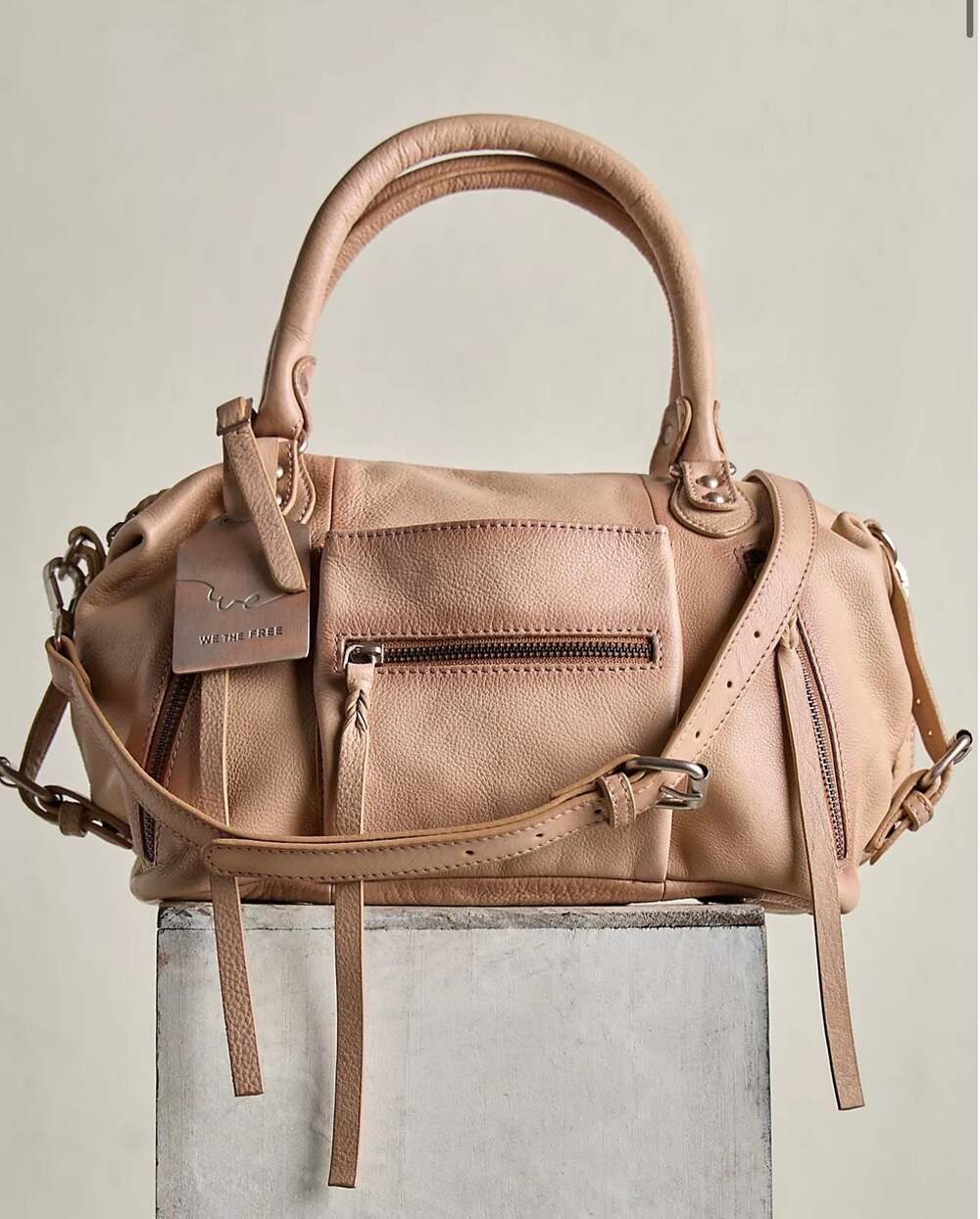 We The Free Baby Emerson Leather Tote Bag